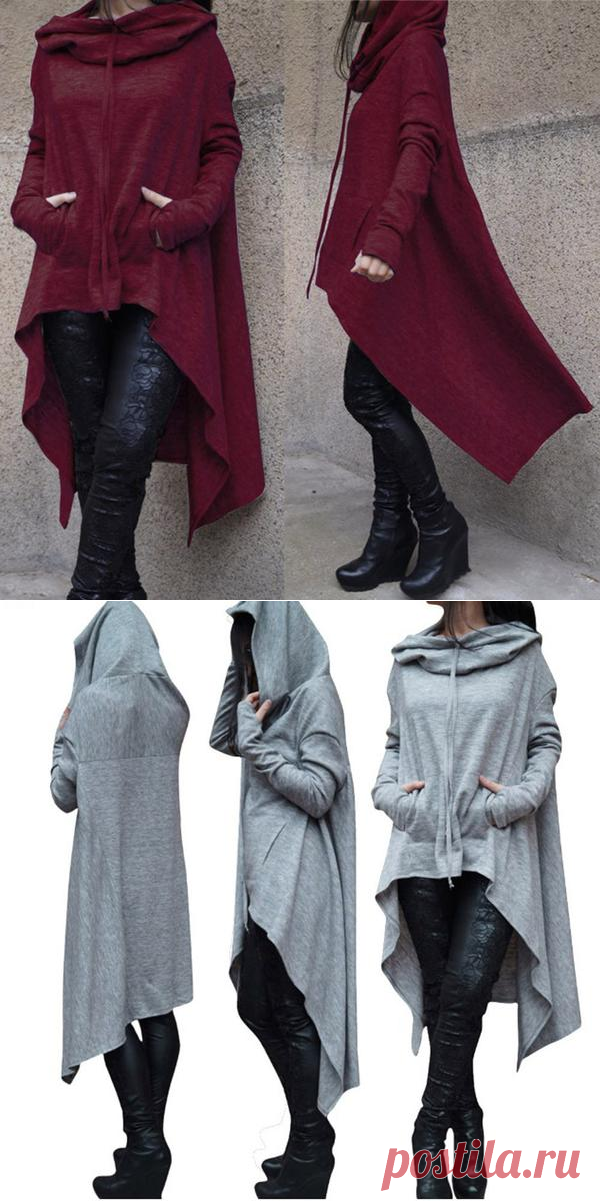 Eve™ - The Asymmetric Hoodie – Sugar & Cotton