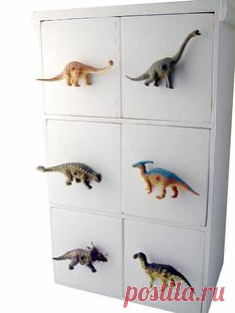 Dinosaur furniture knobs I am so going to do this for my…