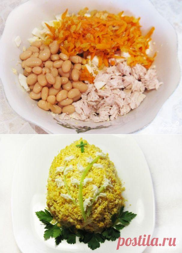 Салат "Пасхальное яйцо" - Простые рецепты Овкусе.ру