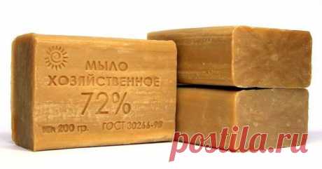 Когда на помощь придет хозяйственное мыло | Делимся советами