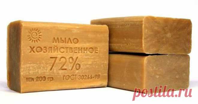 Когда на помощь придет хозяйственное мыло | Делимся советами