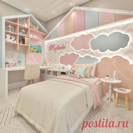 Девчачьи комнаты: 25 идей дизайна комнаты для девочки ~ ALL-DEKOR