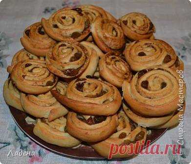 Улитки с изюмом ( Простой и бюджетный вариант ) | Страна Мастеров