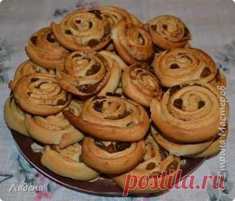 Улитки с изюмом ( Простой и бюджетный вариант ) | Страна Мастеров