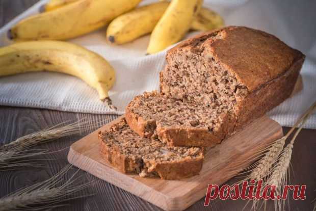 Постный банановый хлеб – простой и вкусный рецепт, как приготовить пошагово