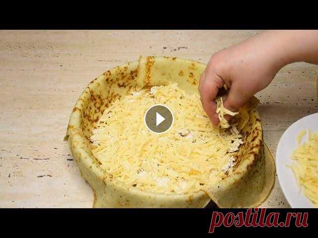 #Блины #Торт #Закуска Закусочный блинный торт с курицей и грибами может стать настоящей находкой, если привычные варианты уже поднадоели. Это очень не...