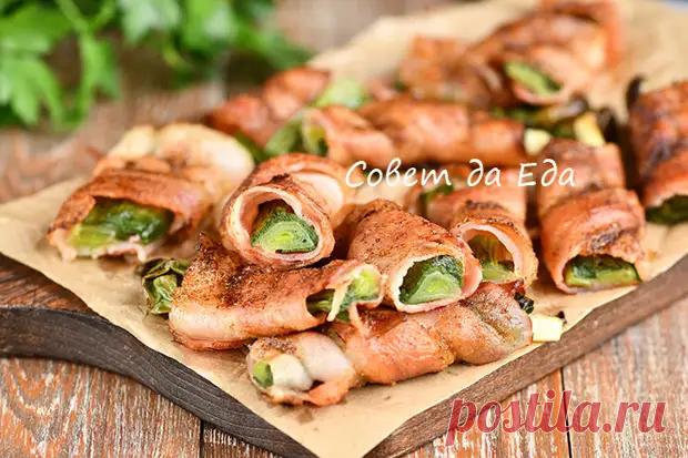 Быстрые закуски из 2 ингредиентов, которые можно готовить на плите, на мангале и в духовке