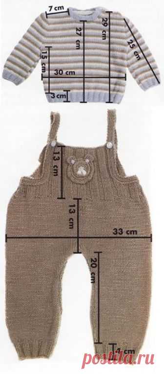 rozmery Bebek Örgü Kazak, Bebek Örgü Tulum