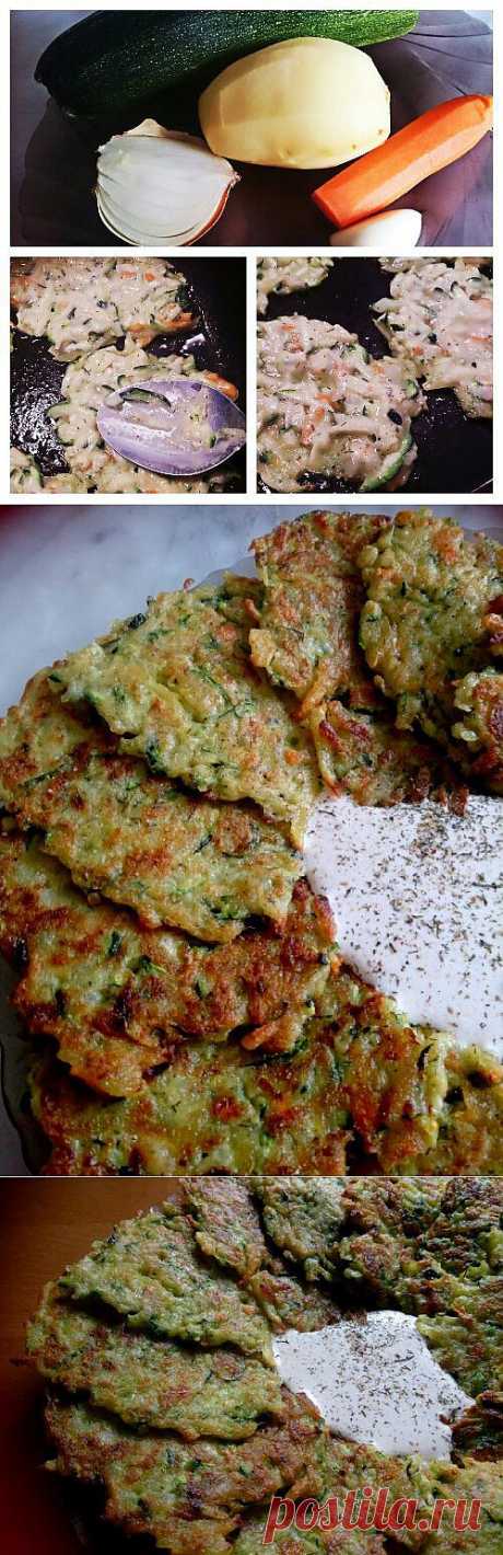 Cukinijų blyneliai | Make my own damn dinner