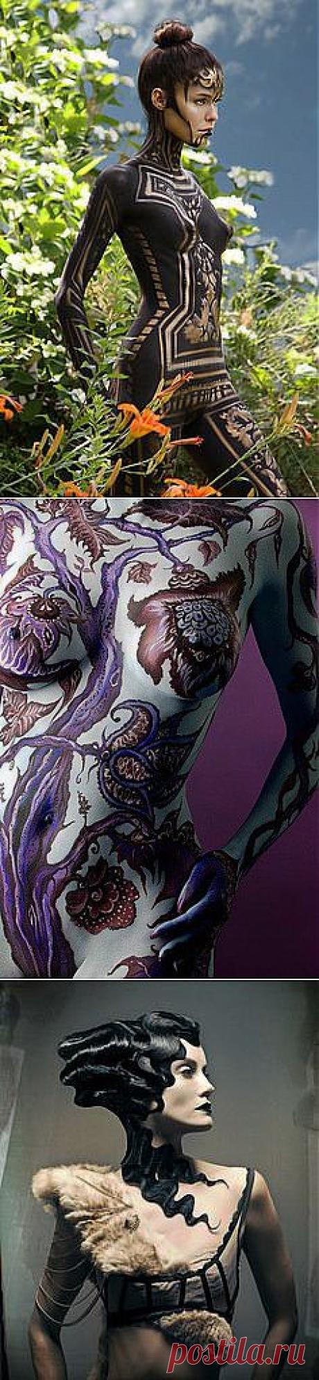 lace body painting | Windows to the Soul