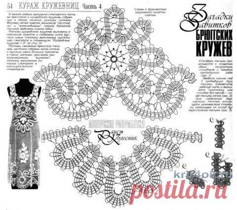 Кардиган, брюггское кружево. Работа Кукарцевой Марины