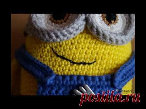 Миньон Боб крючком. Пошагово с фото. — EasyKnit.ru
