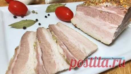 ВАРЁНОЕ САЛО В СОБСТВЕННОМ СОКУ вкуснее любой колбасы. Деликатес для Гурманов. Простой рецепт.
