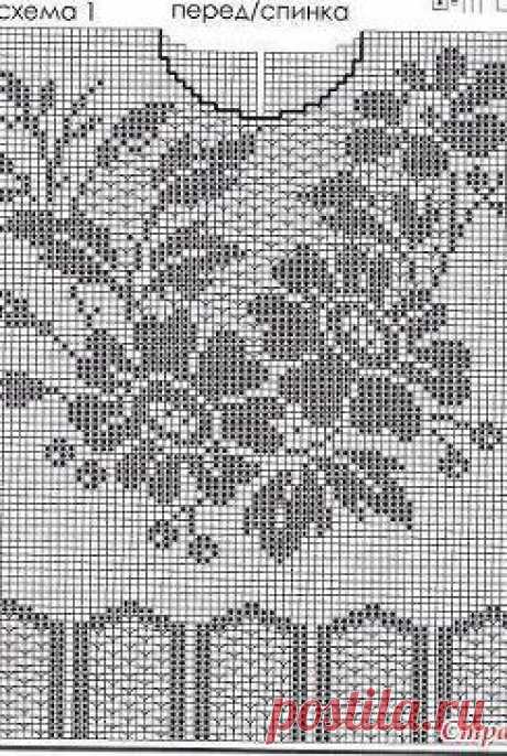 Вязание для больших и маленьких – Наталья Шестопалова (Андриевская добавила 2 фотографии в альбом Женские топы,майки, туники, кофточки с...