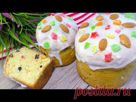 ВЛАЖНЫЕ ПАСХАЛЬНЫЕ КУЛИЧИ: ночное тесто двойного замеса