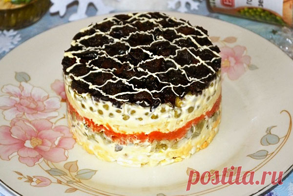 Салат «Торжественный» — Домашняя кулинария