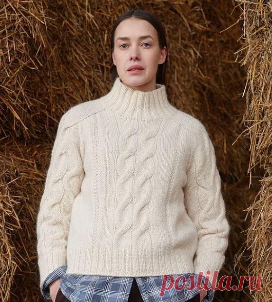 Вязаный свитер Snowfield