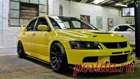 Mitsubishi Lancer Evolution / Только машины