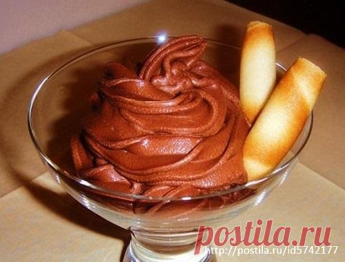 КРЕМ-МУСС ИЗ ШОКОЛАДА