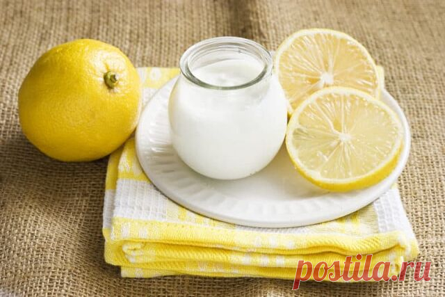 Лимонная маска для волос