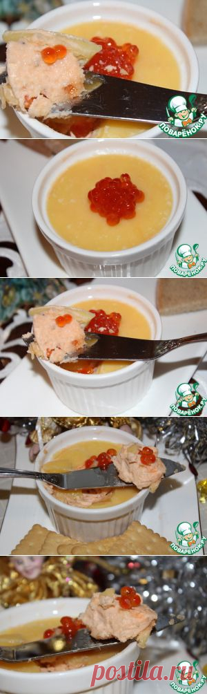 Рыбный паштет с икрой - кулинарный рецепт