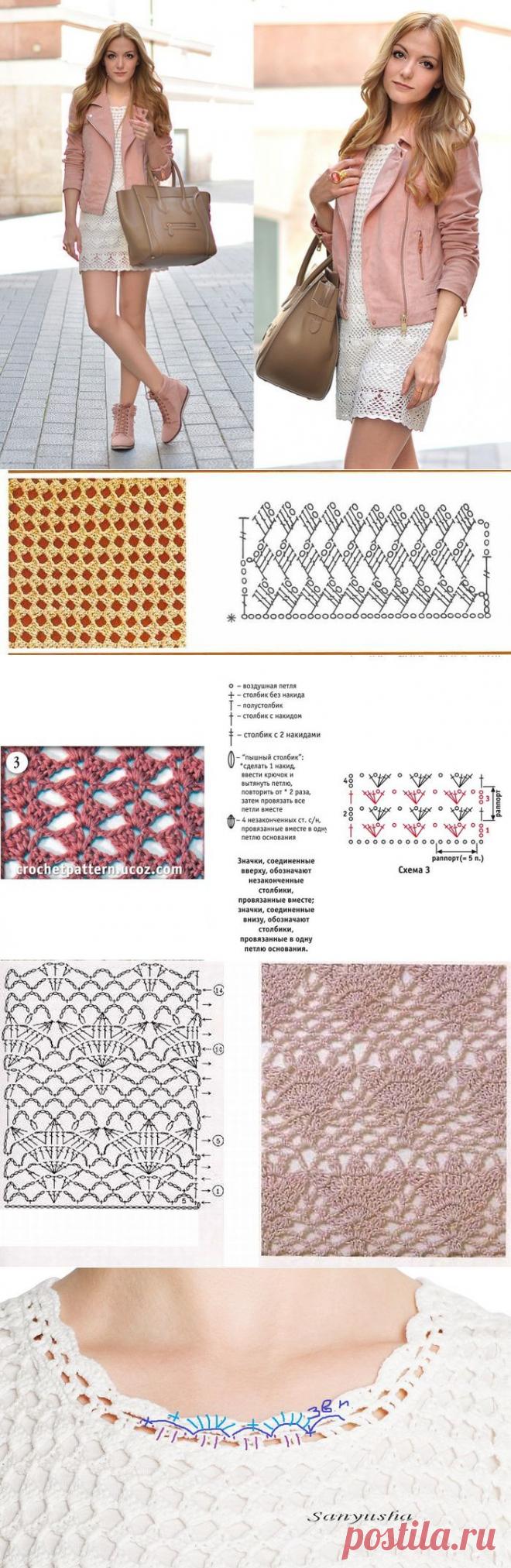 Душистых лилий хороводы - платье крючком от Mango