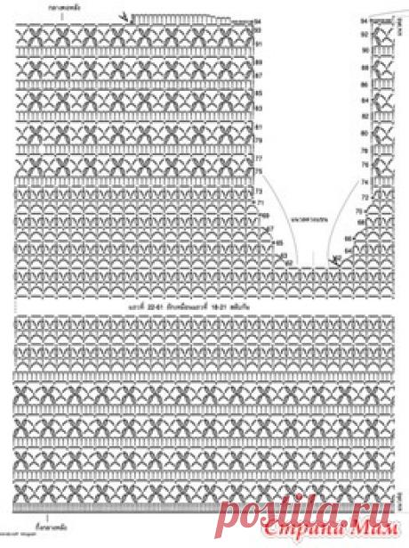 Жакет из льна - Вязание - Страна Мам