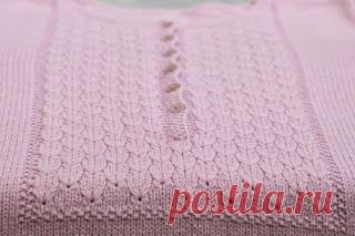 МИР РУКОДЕЛИЯ: Узор спицами "Вышивка гладью" | Каталог