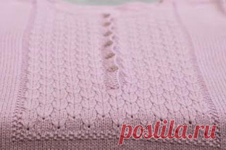 МИР РУКОДЕЛИЯ: Узор спицами &quot;Вышивка гладью&quot; | Каталог