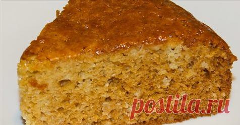 Вкусный и очень простой медовый пирог