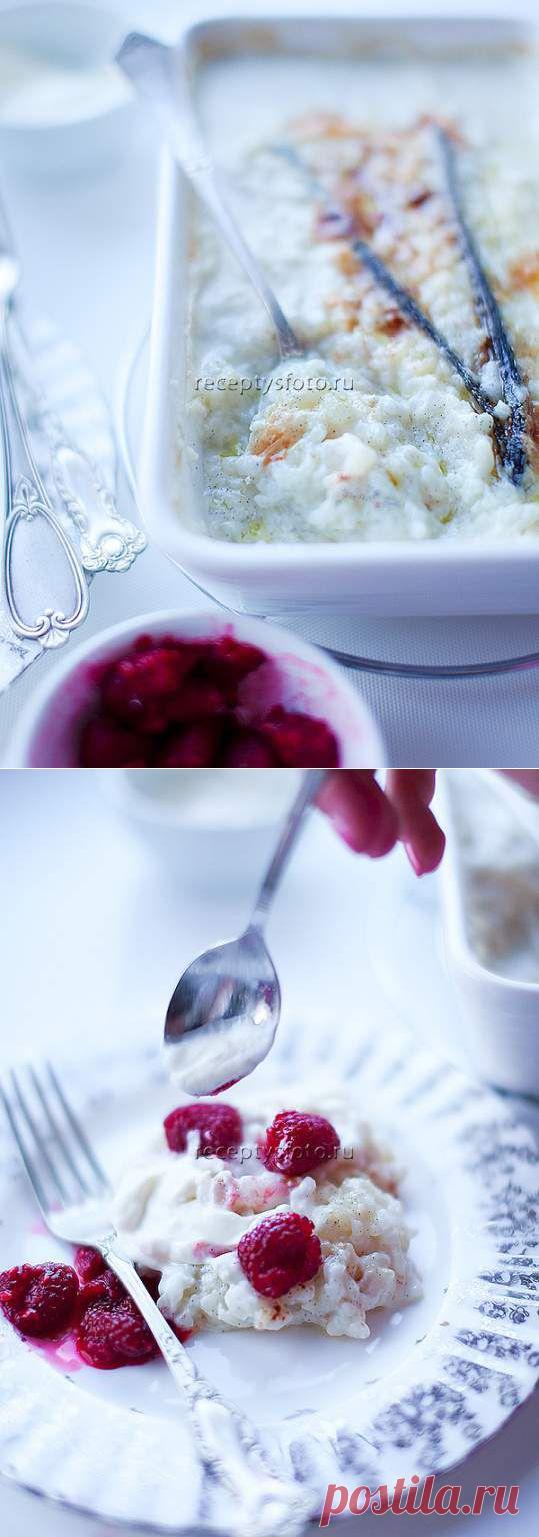 Рис, запеченный в кокосовом молоке с ванилью - рецепт с фото - Рецепты с фото