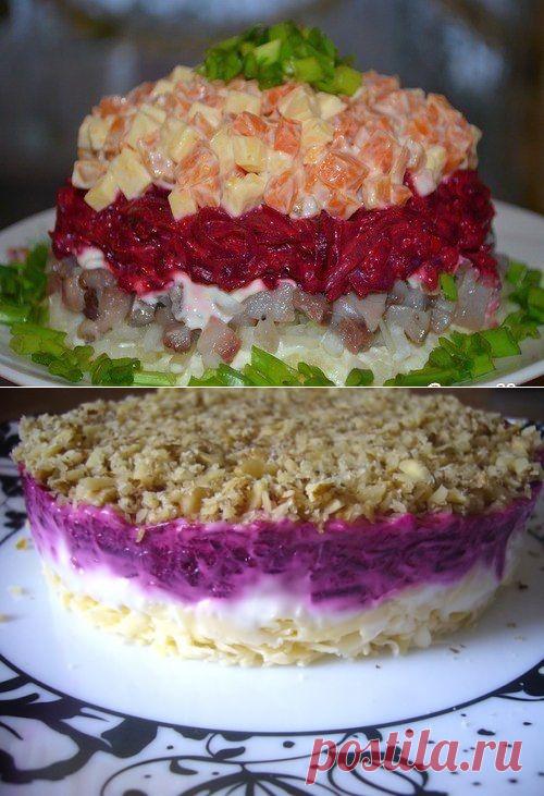 15 НЕВЕРОЯТНО ВКУСНЫХ САЛАТОВ ДЛЯ ПРАЗДНИЧНОГО СТОЛА