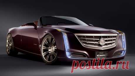 Обои фон, кабриолет, Сил, Концепт, Кадилак, Cadillac, передок на рабочий стол 1629