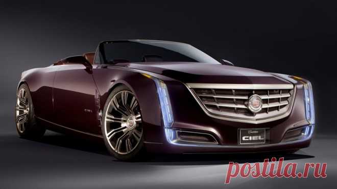 Обои фон, кабриолет, Сил, Концепт, Кадилак, Cadillac, передок на рабочий стол 1629