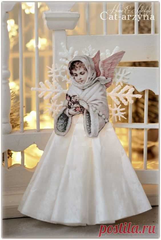 Vintage Christmas Angels (Cat-arzyna)