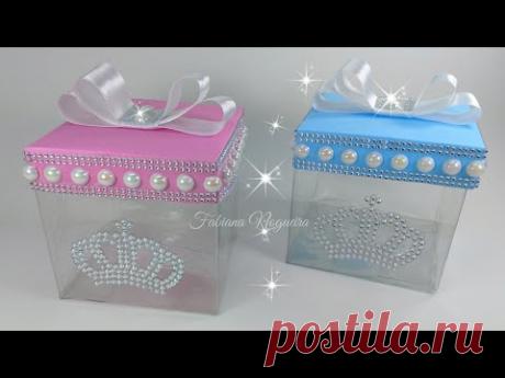 Caixinhas de Garrafa Pet 💖