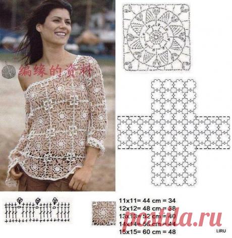 Красивые узоры для туник — Сделай сам, идеи для творчества - DIY Ideas