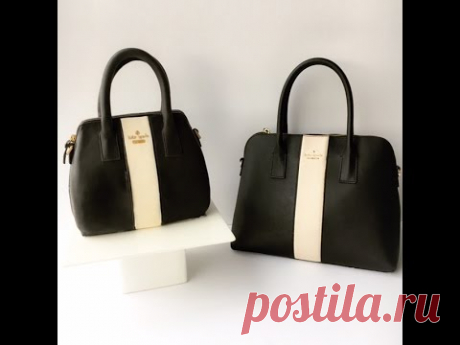 Kate Spade Purse Cake Tutorial