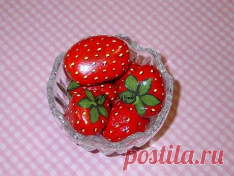 Поделки из камней фото