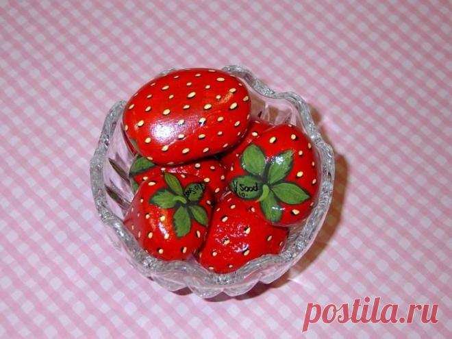 Поделки из камней фото