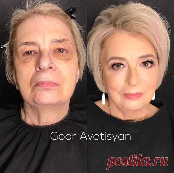 Омолаживающие стрижки для женщин за 50.