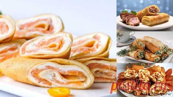 Вкусные блинчики — подборка любимых начинок