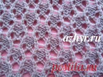 #узор_спицами@ujutnoe_mesto_vjazanie

Рапорт узора 6 петель +2 для симметрии +2 кромочные. Повторять рисунок с 1-8 ряд. На схеме показаны лицевые и изнаночные ряды.