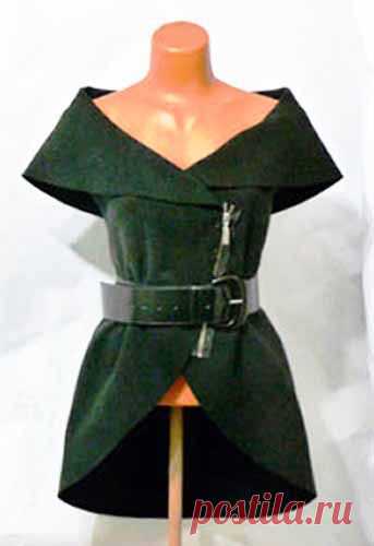 Шикарный жилет из круга