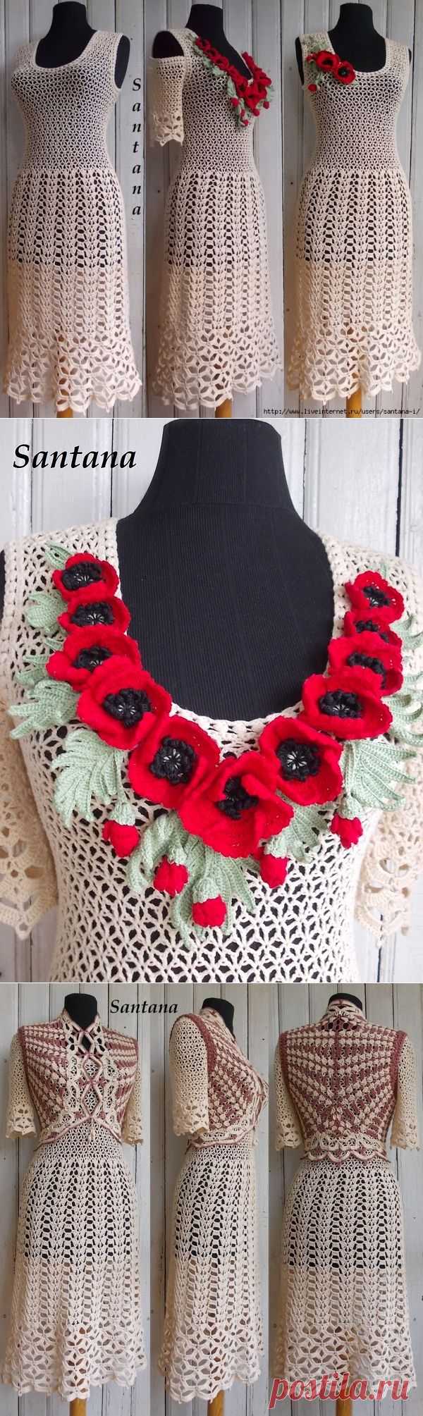 Платье "Маки" (разные варианты)