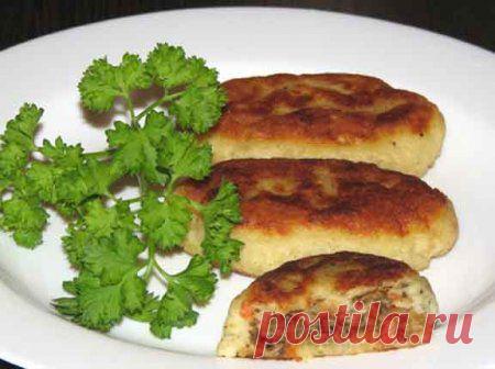 Картофельные зразы с печенью