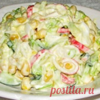 Вкуснейший салат с ананасами
