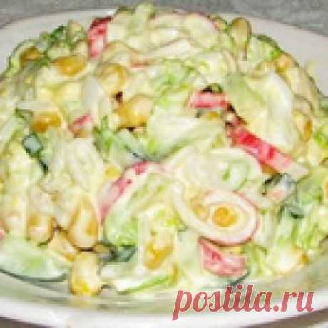 Вкуснейший салат с ананасами