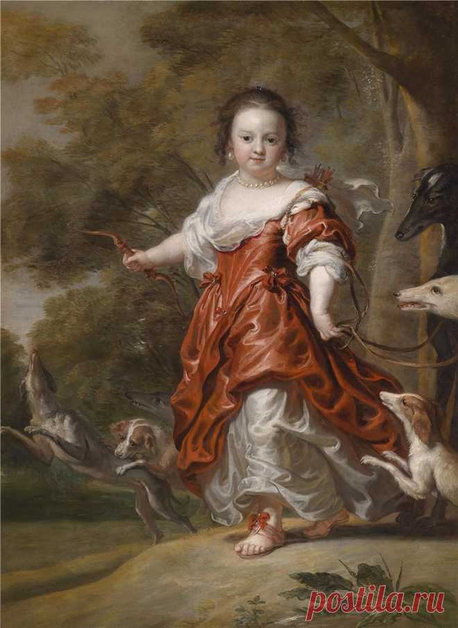 Дети и собаки в живописи - Художественная галерея