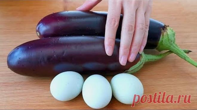 茄子不要炒著吃，加3個雞蛋，比吃紅燒肉還香，吃一次就忘不了！ 【小穎美食】